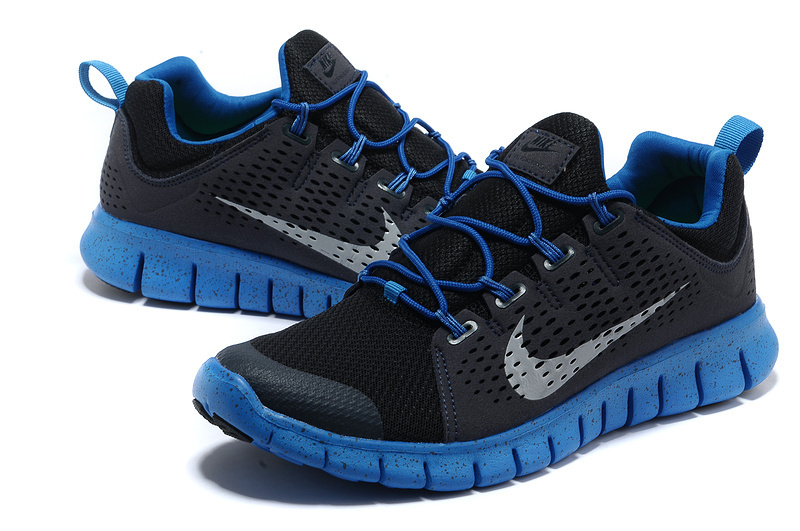 Hot Nike Free3.0 Women Shoes Black/Blue